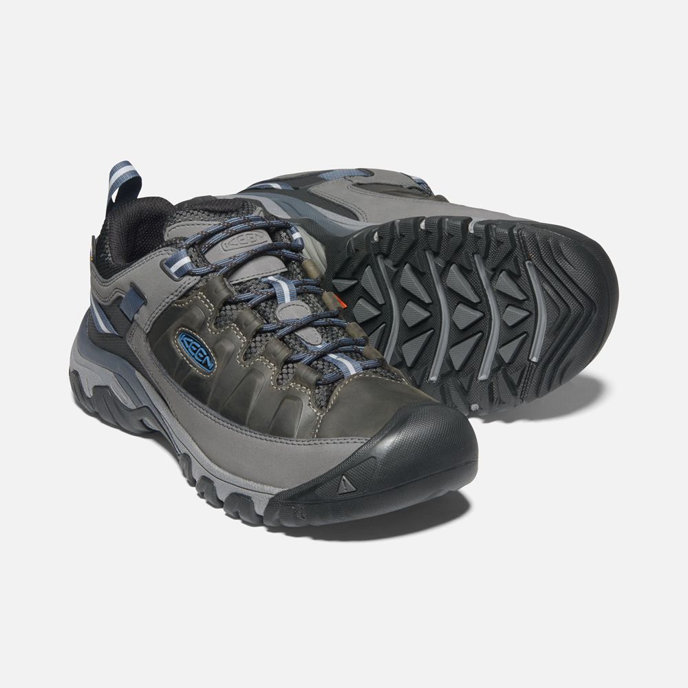 Keen Outdoor Ayakkabı Erkek Koyu Gri - Targhee Iii Waterproof Wide - Türkiye UXLI52610